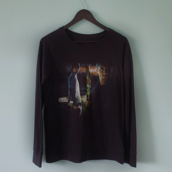 2000s Supernatural Long-Sleeve tee - Picture 2 of 3